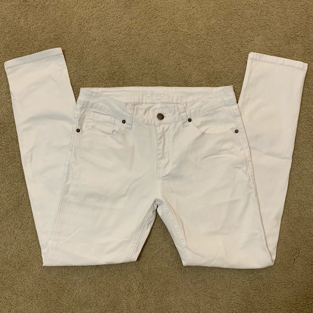 mens white jeans